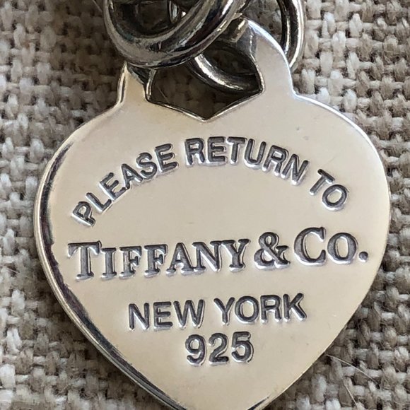 Genuine Tiffany "Please Return To Tiffany" 925 series Bracelet